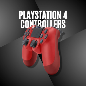 DualSense PS4 Wireless Controller - PlayStation 4 Controller Red