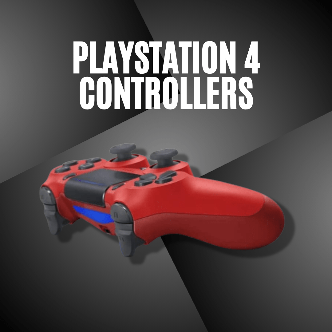 DualSense PS4 Wireless Controller - PlayStation 4 Controller Red - Image 4