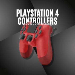DualSense PS4 Wireless Controller - PlayStation 4 Controller Red